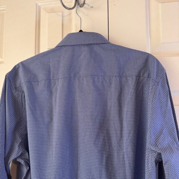 Lucky Brand Men's Blue Button-Down Shirt Size Large - Picture 6 of 8